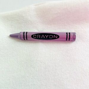 *Vintage* 1970s-era crayon pin